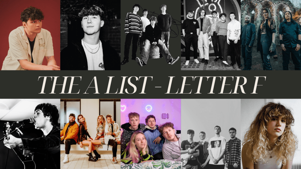 The Front Row Presents: 250 Artists That Will Break Out By 2028 – The Letter&nbsp;F