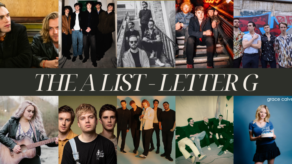 The Front Row Presents: 250 Artists That Will Break Out By 2028 – The Letter&nbsp;G